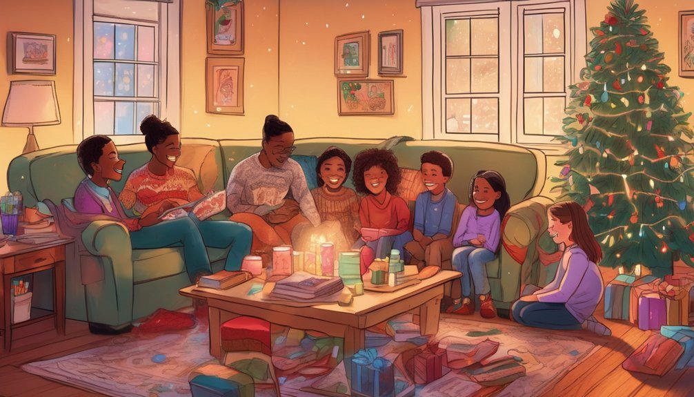 family coloring night fun