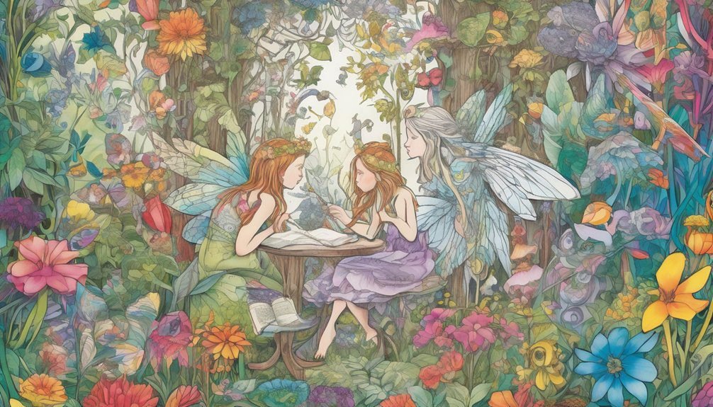 fantasy coloring book escape