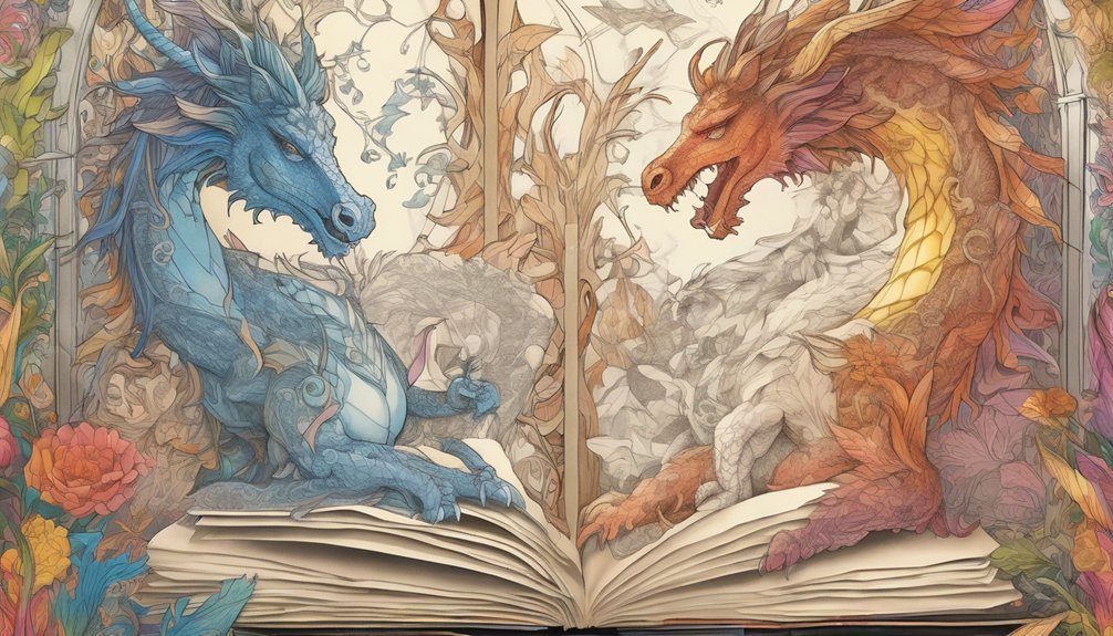 fantasy themed coloring books