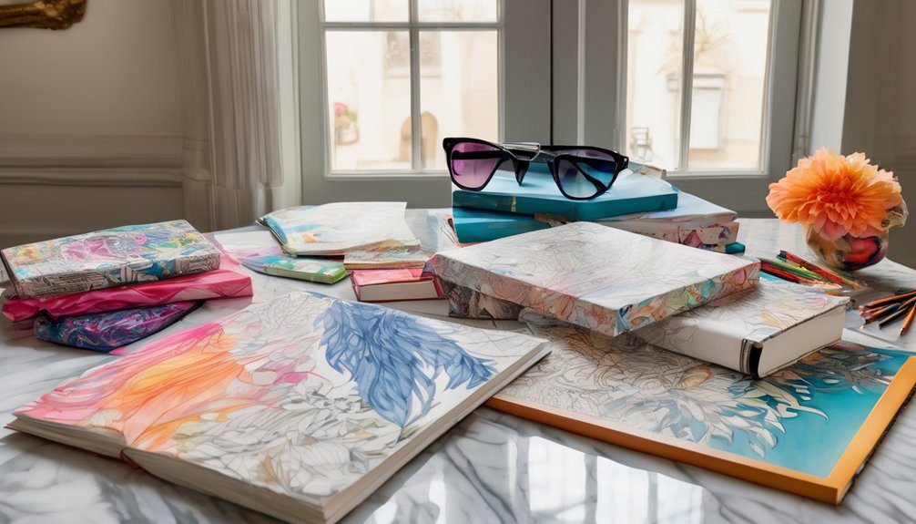 fashion creativity through coloring