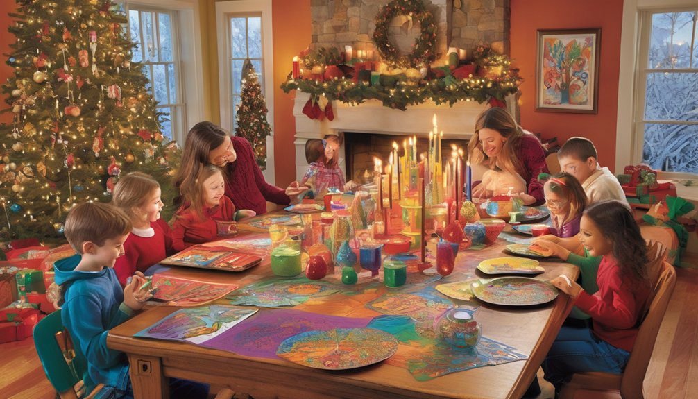 holiday coloring party fun