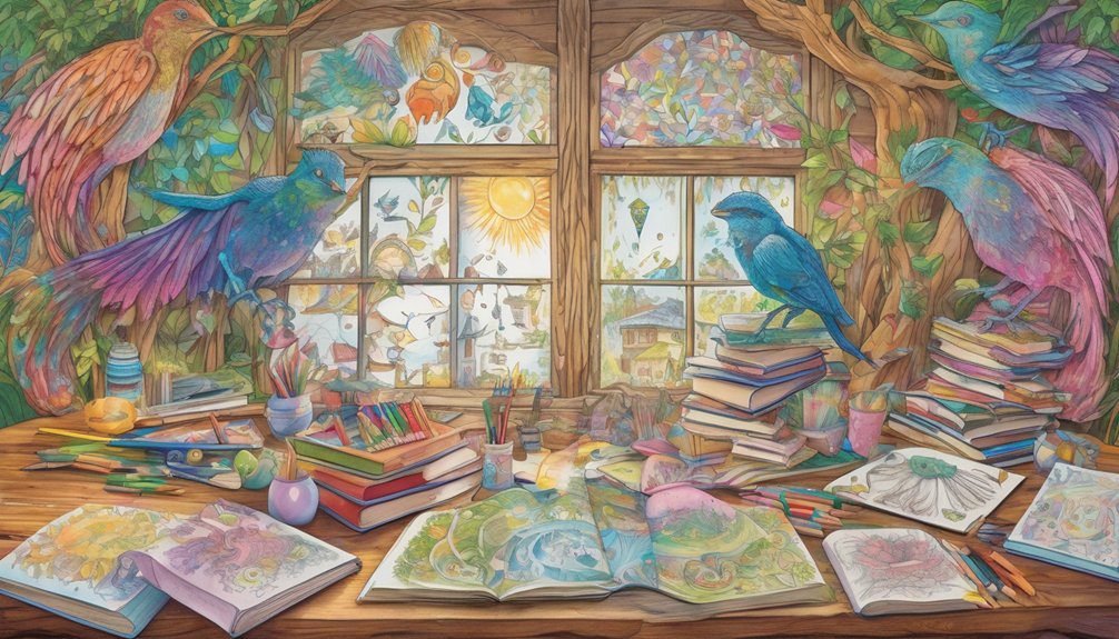 imaginative coloring book adventure