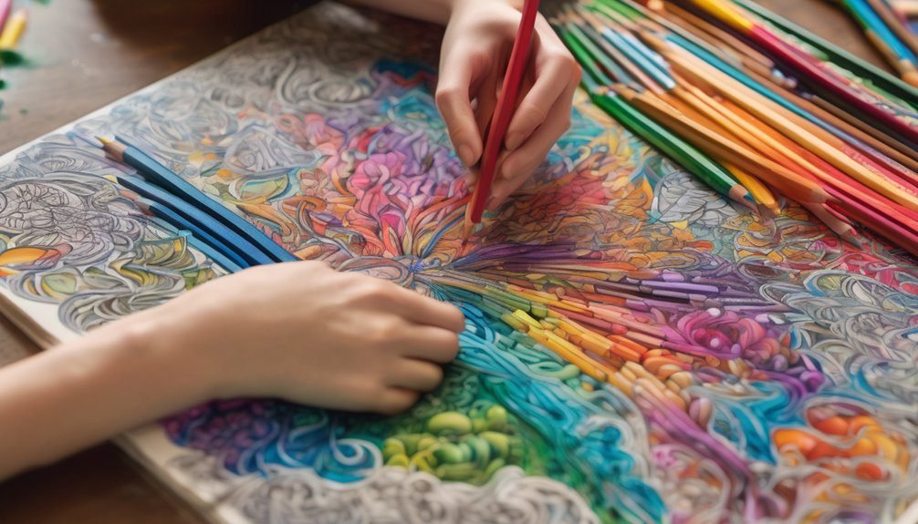 layer colors for depth