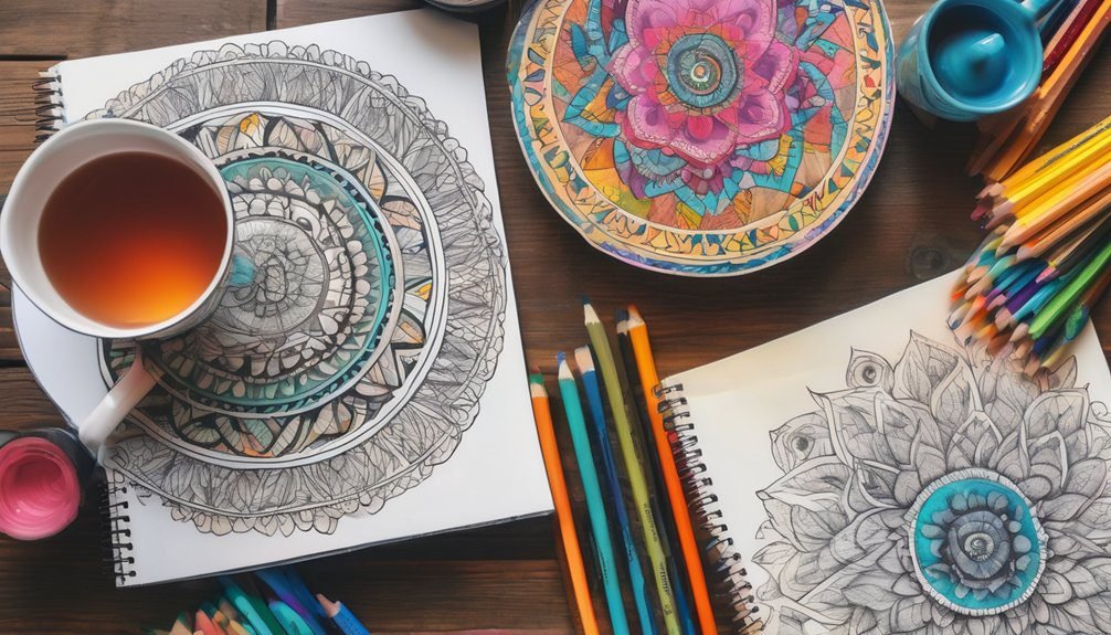 mandalas enhance mindfulness and creativity