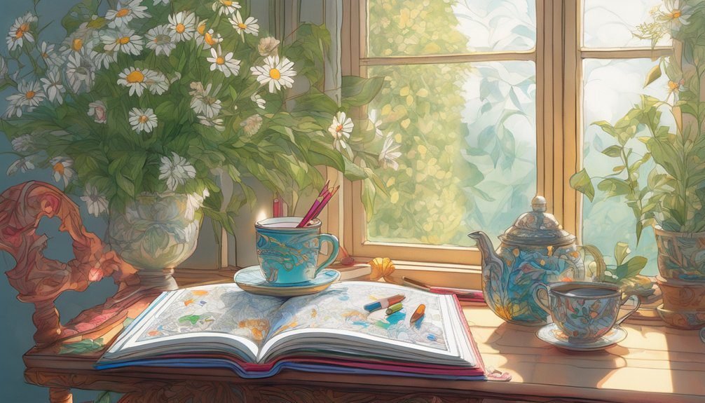 mindful coloring for relaxation