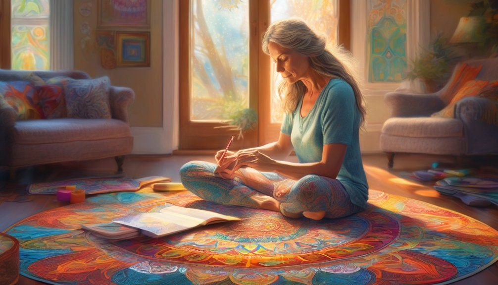 mindfulness enhances creative expression