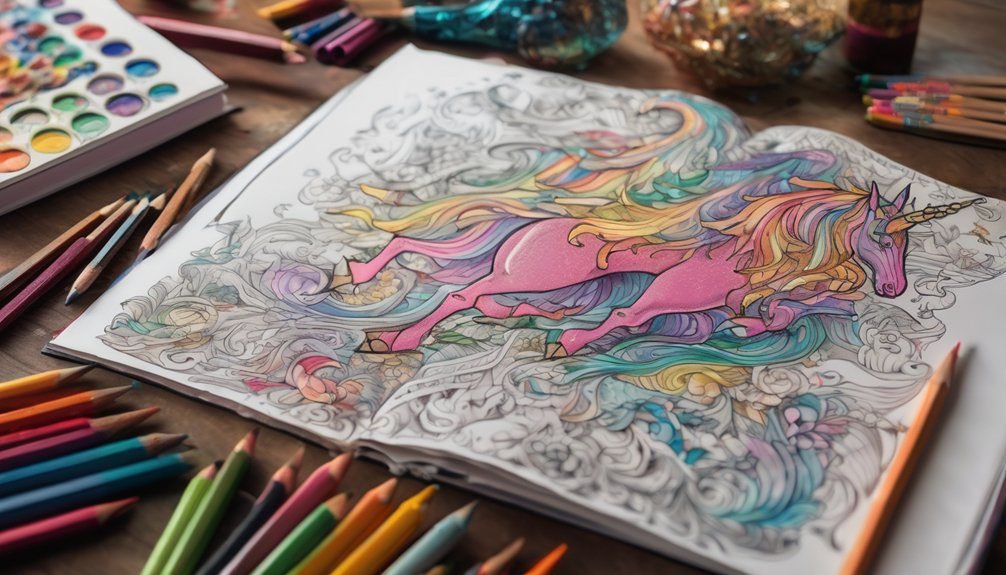 mythical coloring book escape