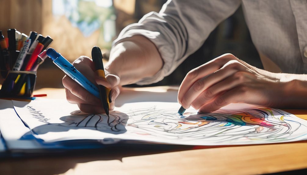 steady grip for coloring