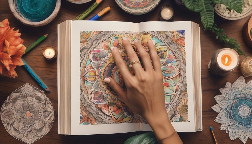 therapeutic coloring for mindfulness