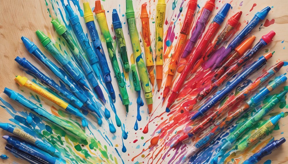 vibrant versatile non toxic markers