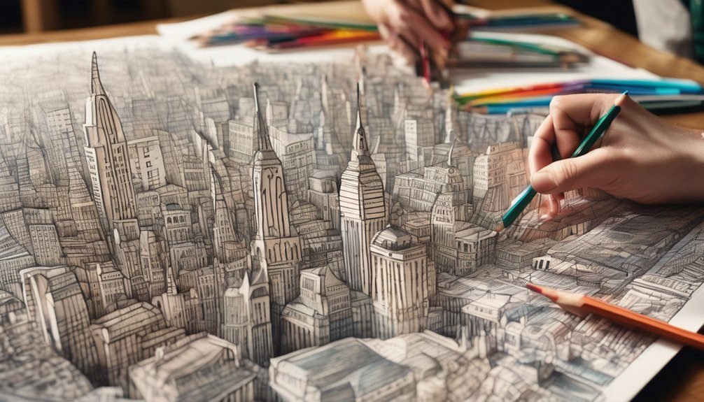 wanderlust inspired coloring books