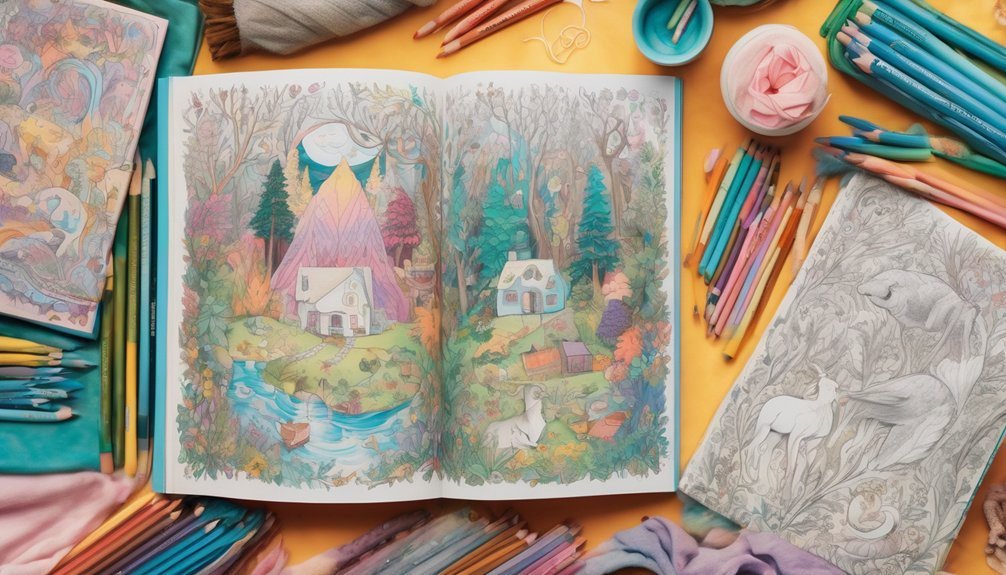 whimsical fantasy coloring adventure