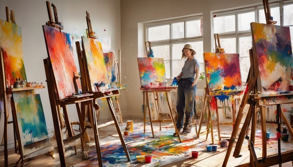 art alleviates work stress