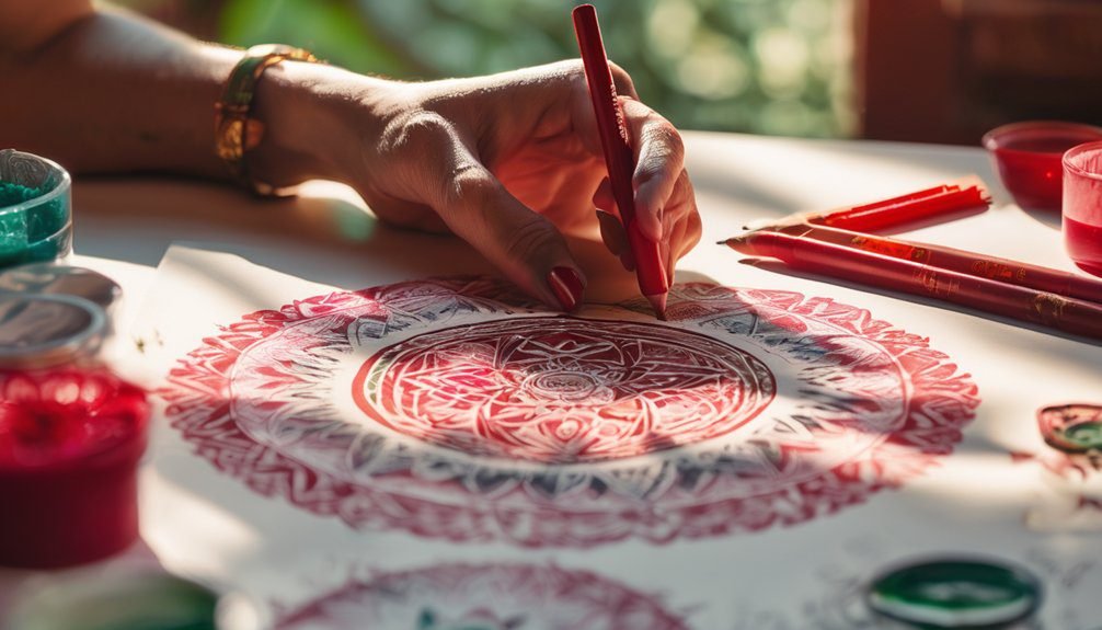 coloring alleviates adult stress