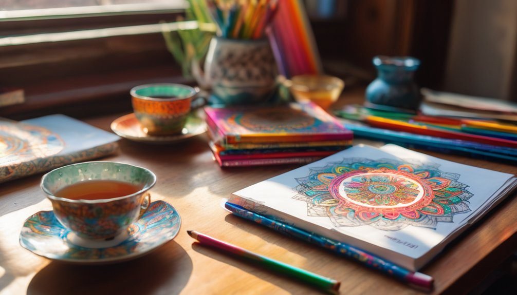 coloring as daily practice