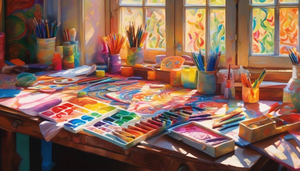 coloring as stress relief