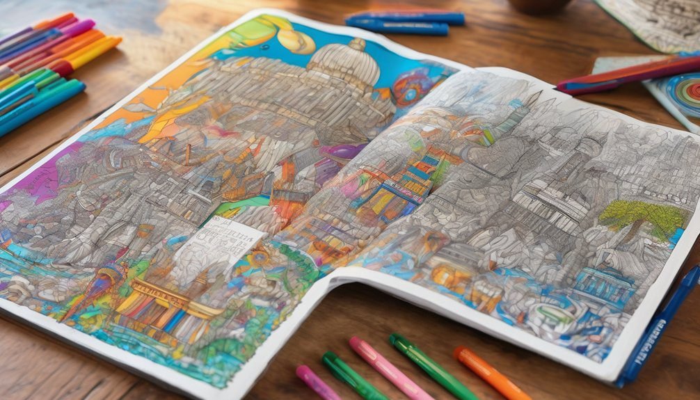 coloring books for travel