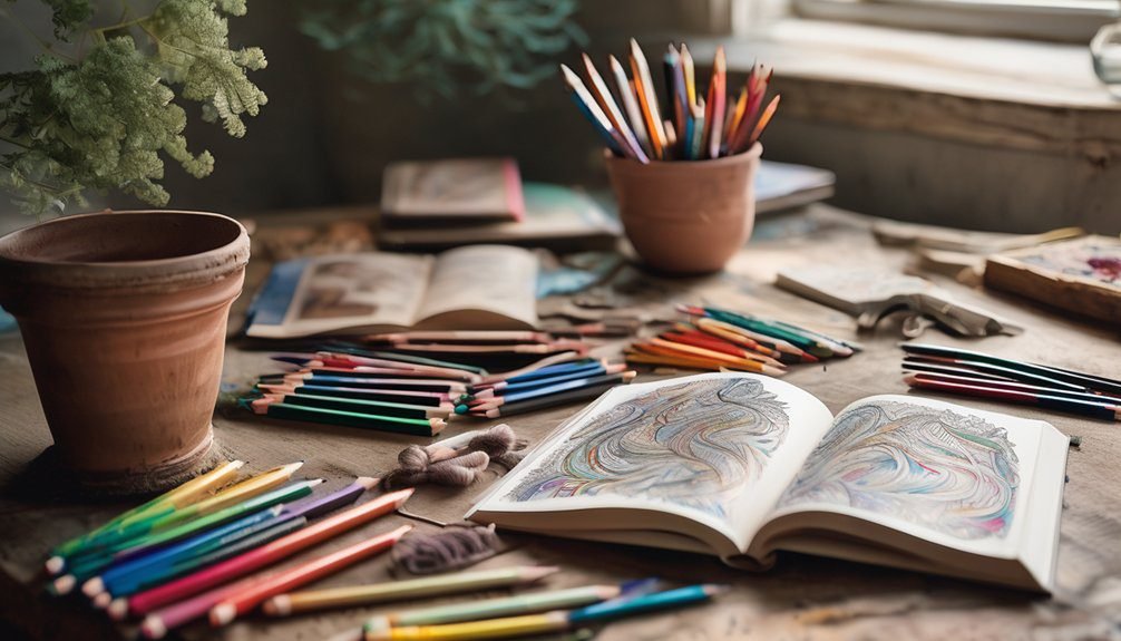 coloring books inspire creativity