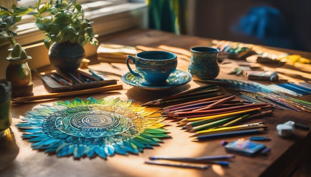 coloring enhances mental health