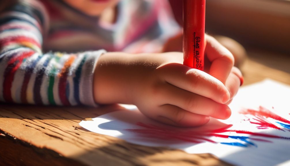 coloring enhances motor skills