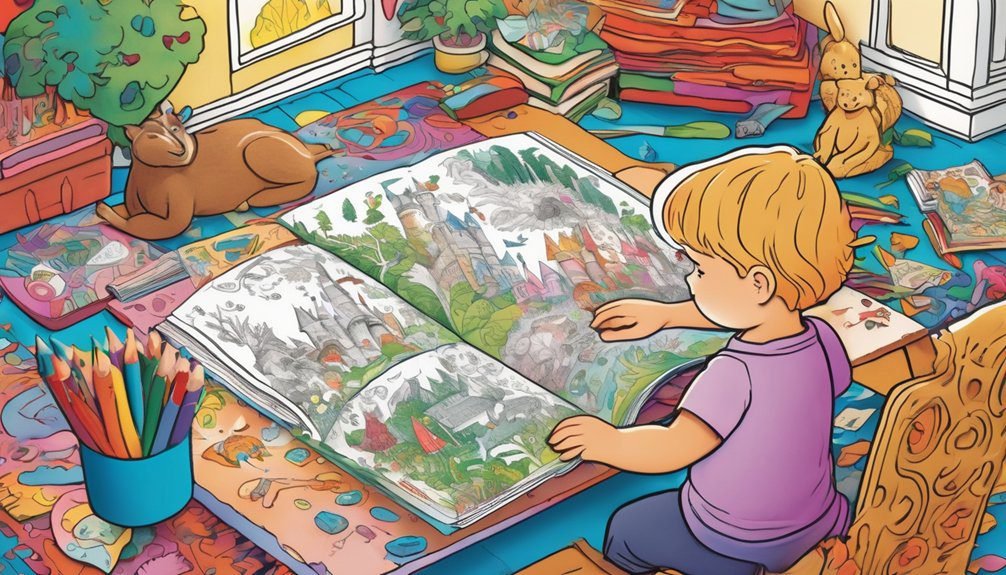 coloring sparks storytelling imagination