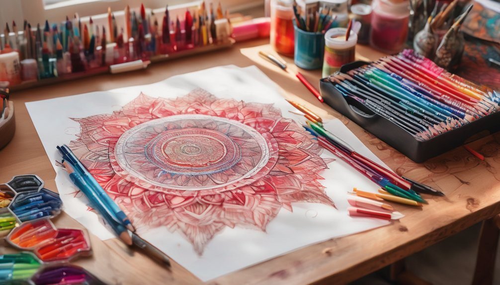 coloring techniques for relaxation