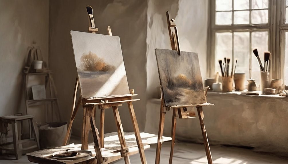 dry brush texture technique