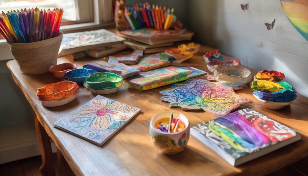 homeschooling with coloring books