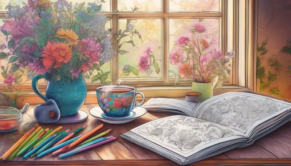 mindful coloring as meditation