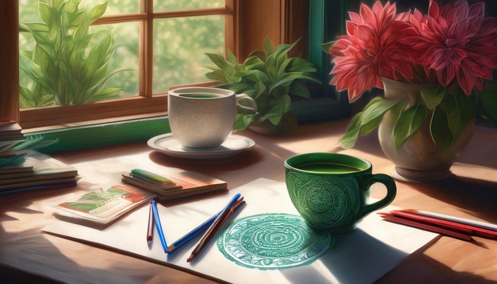 mindful coloring reduces stress