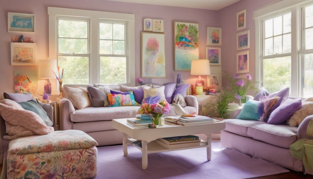 relaxing coloring party atmosphere