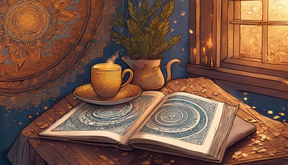 relaxing evening coloring sessions