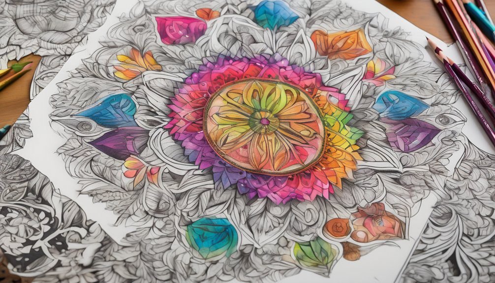 save completed coloring pages