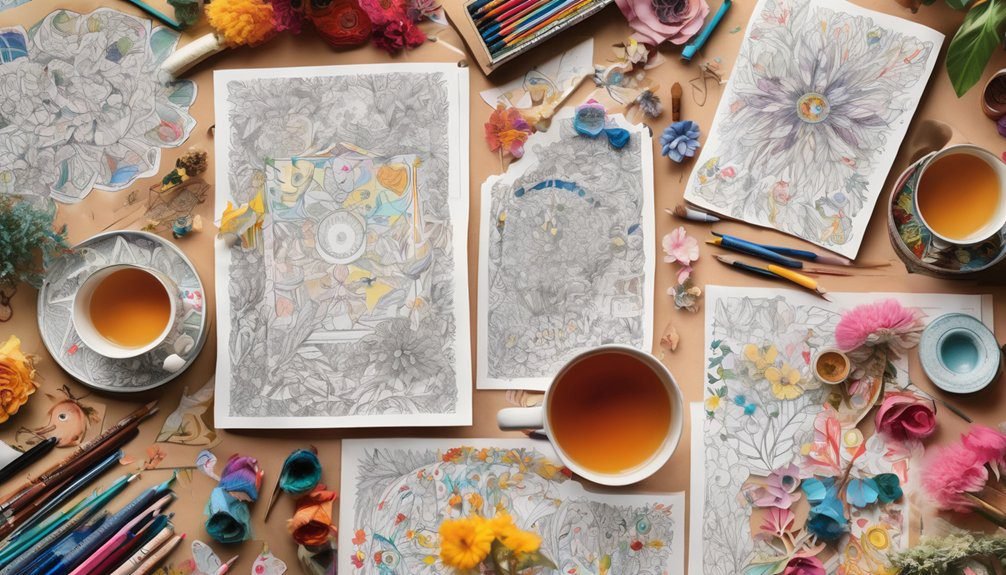 sharing art with loved ones