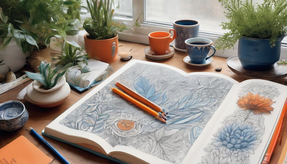 stress relief and creativity