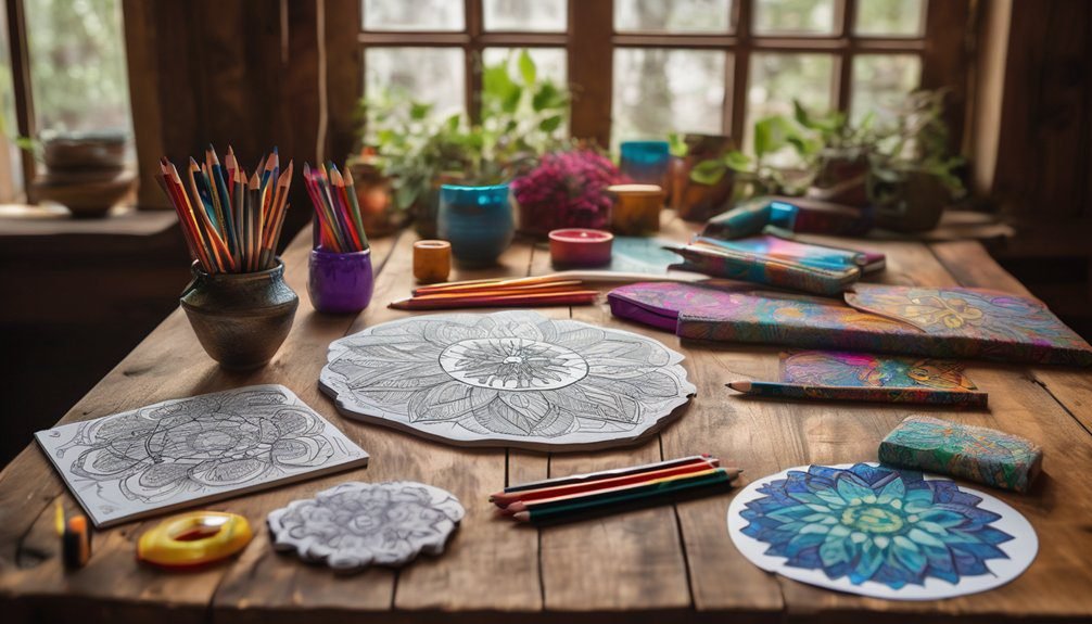 stress relief through creativity