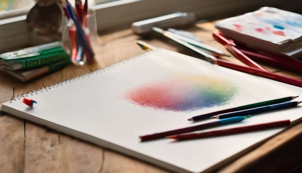 techniques for coloring pencils