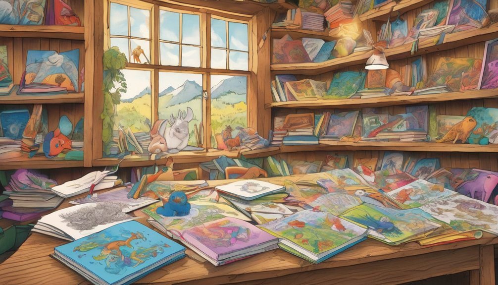 thematic coloring projects ideas