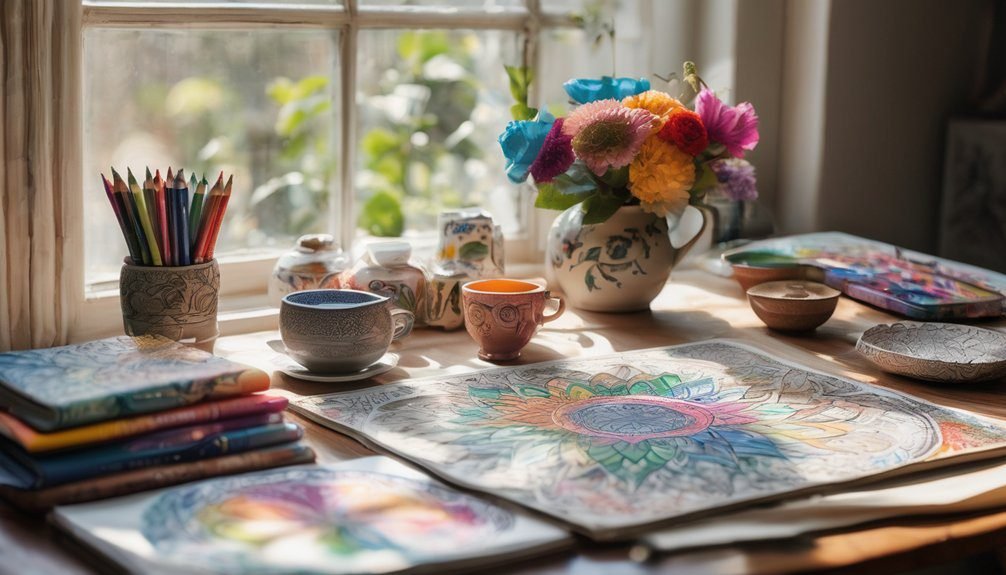 adult coloring challenge month