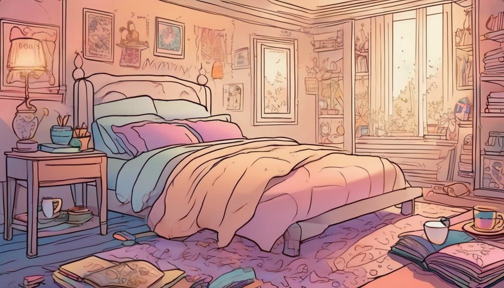 bedtime coloring promotes relaxation