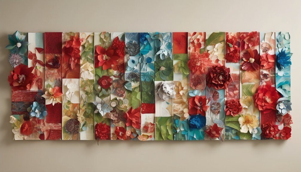 colored pages wall art