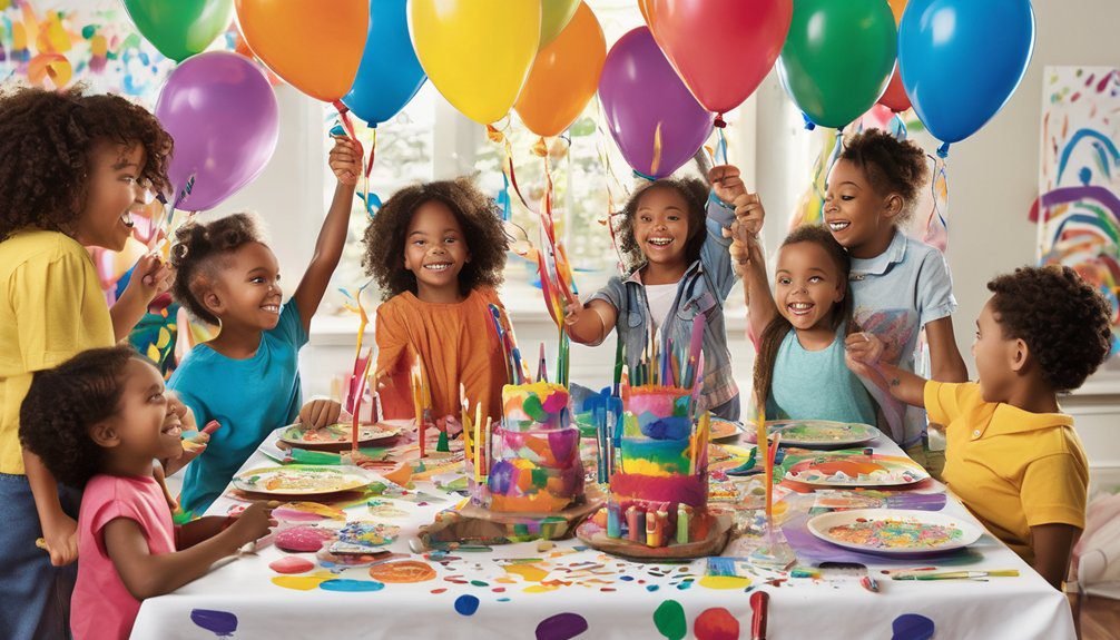 colorful art contest ideas