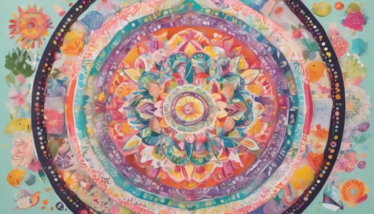 colorful stickers and washi