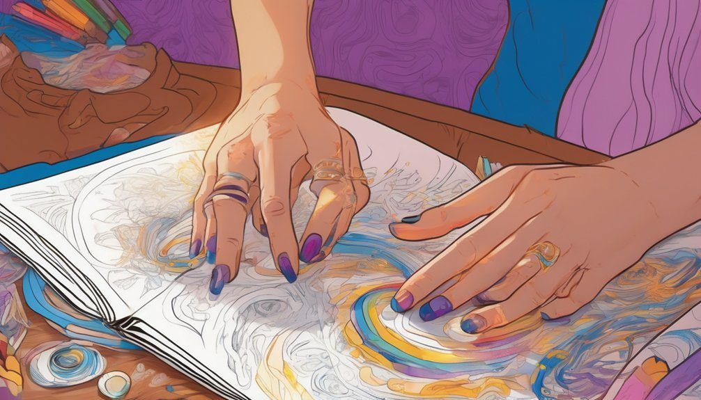 coloring as emotional therapy