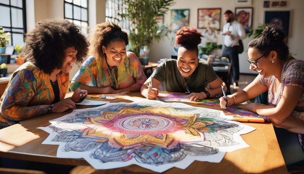 coloring breaks at work