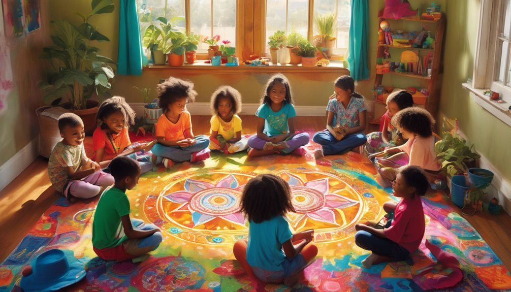 coloring enhances focus creatively