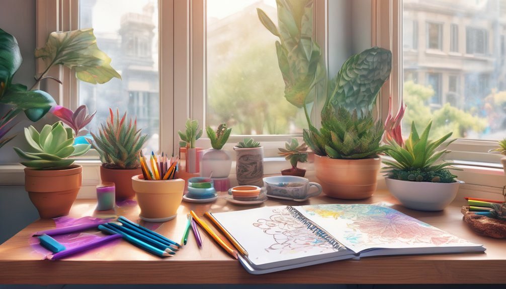 coloring enhances mental health