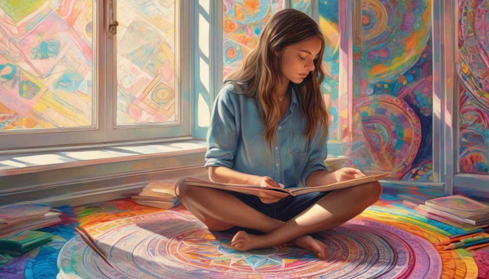 coloring for emotional balance