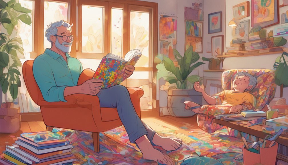 coloring for stressed fathers