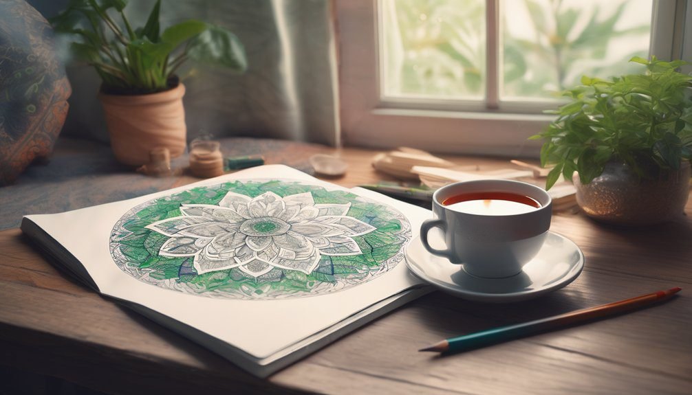 coloring reduces adult stress